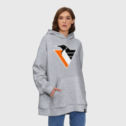 Худи SuperOversize хлопок Pittsburgh Penguins - фото 2