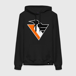 Женская толстовка хлопок Pittsburgh Penguins