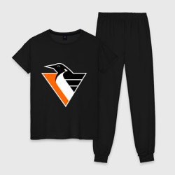 Женская пижама хлопок Pittsburgh Penguins