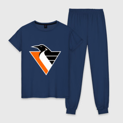 Женская пижама хлопок Pittsburgh Penguins