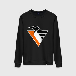 Женский свитшот хлопок Pittsburgh Penguins