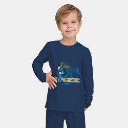 Детская пижама с лонгсливом хлопок Jazz 2 - фото 2
