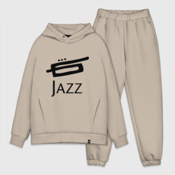 Мужской костюм oversize хлопок Jazz 3