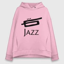 Женское худи Oversize хлопок Jazz 3