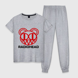 Женская пижама хлопок Radiohead 2