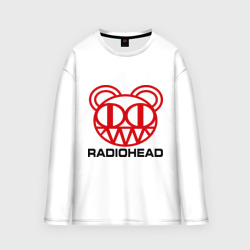 Женский лонгслив oversize хлопок Radiohead 2