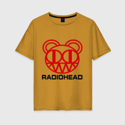 Женская футболка хлопок Oversize Radiohead 2