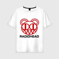 Женская футболка хлопок Oversize Radiohead 2