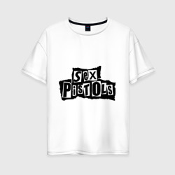 Женская футболка хлопок Oversize Sex Pistols
