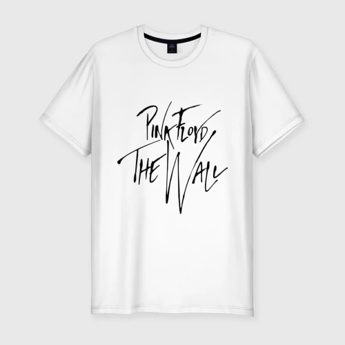 Мужская футболка хлопок Slim Pink Floyd
