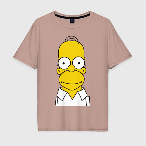 Мужская футболка хлопок Oversize с принтом Simpsons (11), вид спереди #2