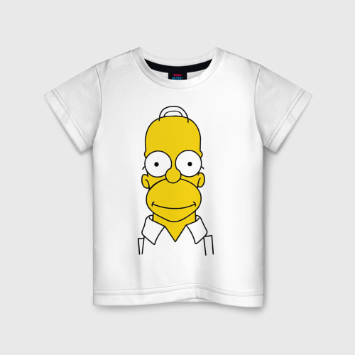 Детская футболка хлопок с принтом Simpsons (11), вид спереди #2