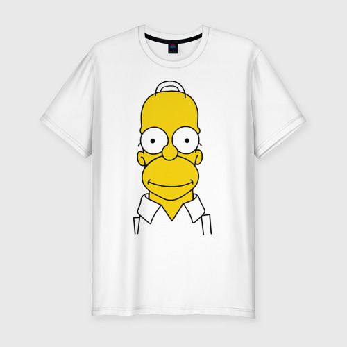 Мужская футболка хлопок Slim Simpsons (11)