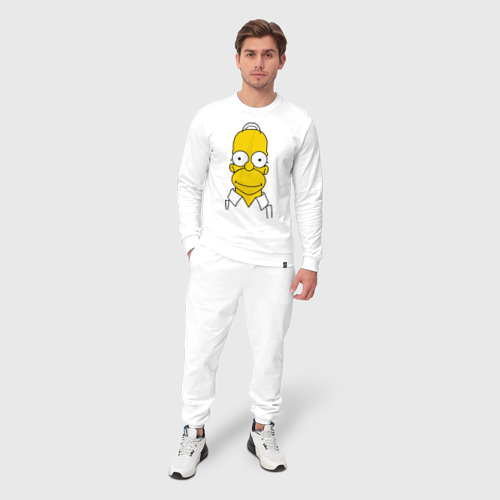Мужской костюм хлопок с принтом Simpsons (11), фото на моделе #1