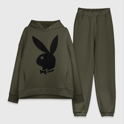 Женский костюм хлопок Oversize Playboy