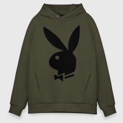 Мужское худи Oversize хлопок Playboy