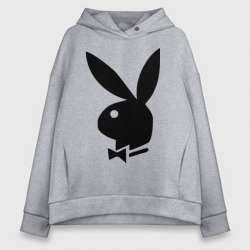 Женское худи Oversize хлопок Playboy