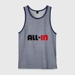 Мужская майка хлопок All-in