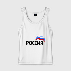 Женская майка хлопок Россия 3