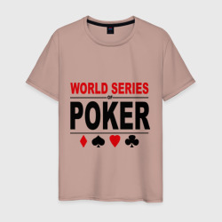 Мужская футболка хлопок World series of poker