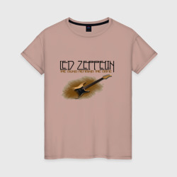 Женская футболка хлопок Led Zeppelin 2