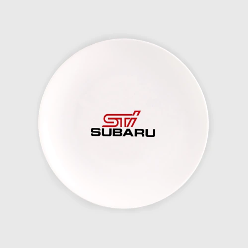 Тарелка Subaru STI