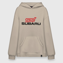 Худи SuperOversize хлопок Subaru STI