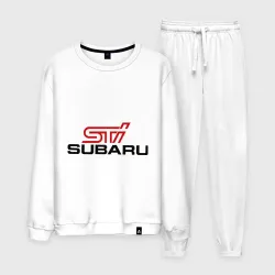 Мужской костюм хлопок Subaru STI