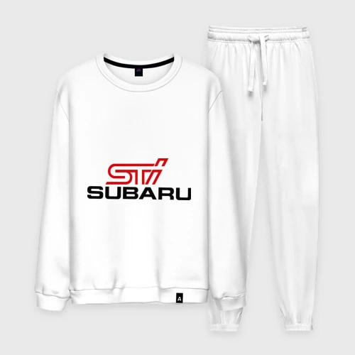 Мужской костюм хлопок Subaru STI