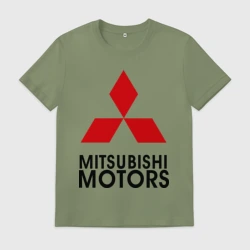 Мужская футболка хлопок Mitsubishi 2