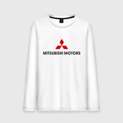 Мужской лонгслив хлопок Mitsubishi motors