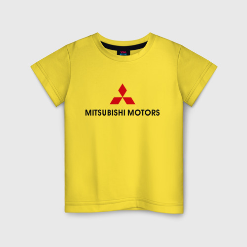 Детская Футболка Mitsubishi motors (хлопок)