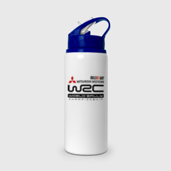 Бутылка для воды с трубочкой Mitsubishi wrc