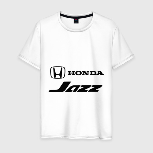 Мужская футболка хлопок Honda jazz