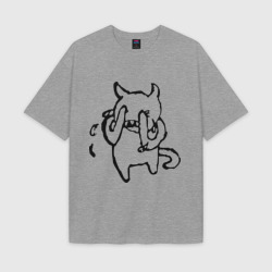 Мужская футболка Oversize хлопок texturе Radiohead 3