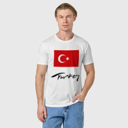 Мужская футболка хлопок Turkey 2 - фото 2