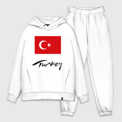 Мужской костюм oversize хлопок Turkey 2