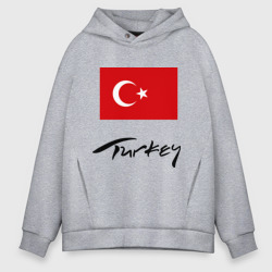 Мужское худи Oversize хлопок Turkey 2