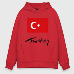 Мужское худи Oversize хлопок Turkey 2