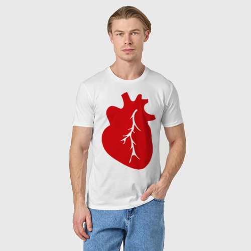 Мужская футболка хлопок С сердцем - фото 3
