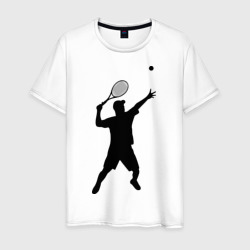 Мужская футболка хлопок Теннисист 2