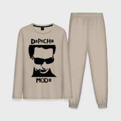 Мужская пижама с лонгсливом хлопок Depeche Mode 2