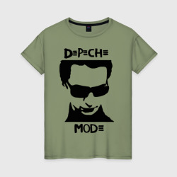 Женская футболка хлопок Depeche Mode 2