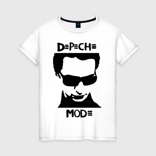 Женская футболка хлопок Depeche Mode 2