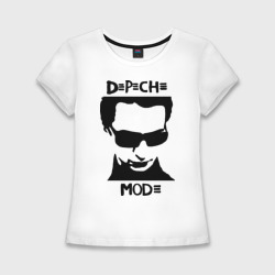 Женская футболка хлопок Slim Depeche Mode 2