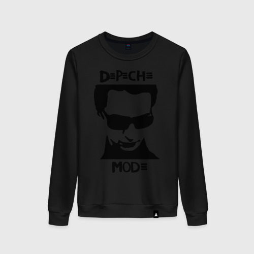 Женский свитшот хлопок Depeche Mode 2, цвет черный