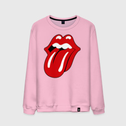 Мужской свитшот хлопок Rolling Stones язык