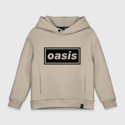 Детское худи Oversize хлопок Oasis логотип