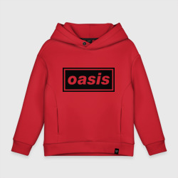 Детское худи Oversize хлопок Oasis логотип