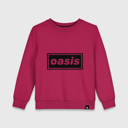 Детский свитшот хлопок Oasis логотип